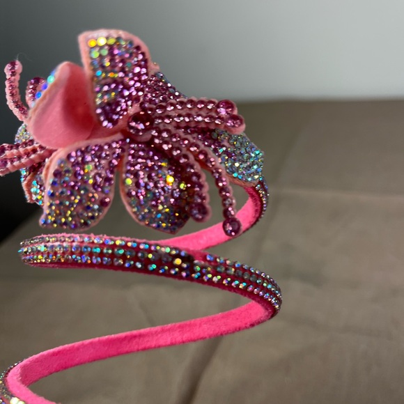 Glamorous Pink Floral Heels - Picture 8 of 8